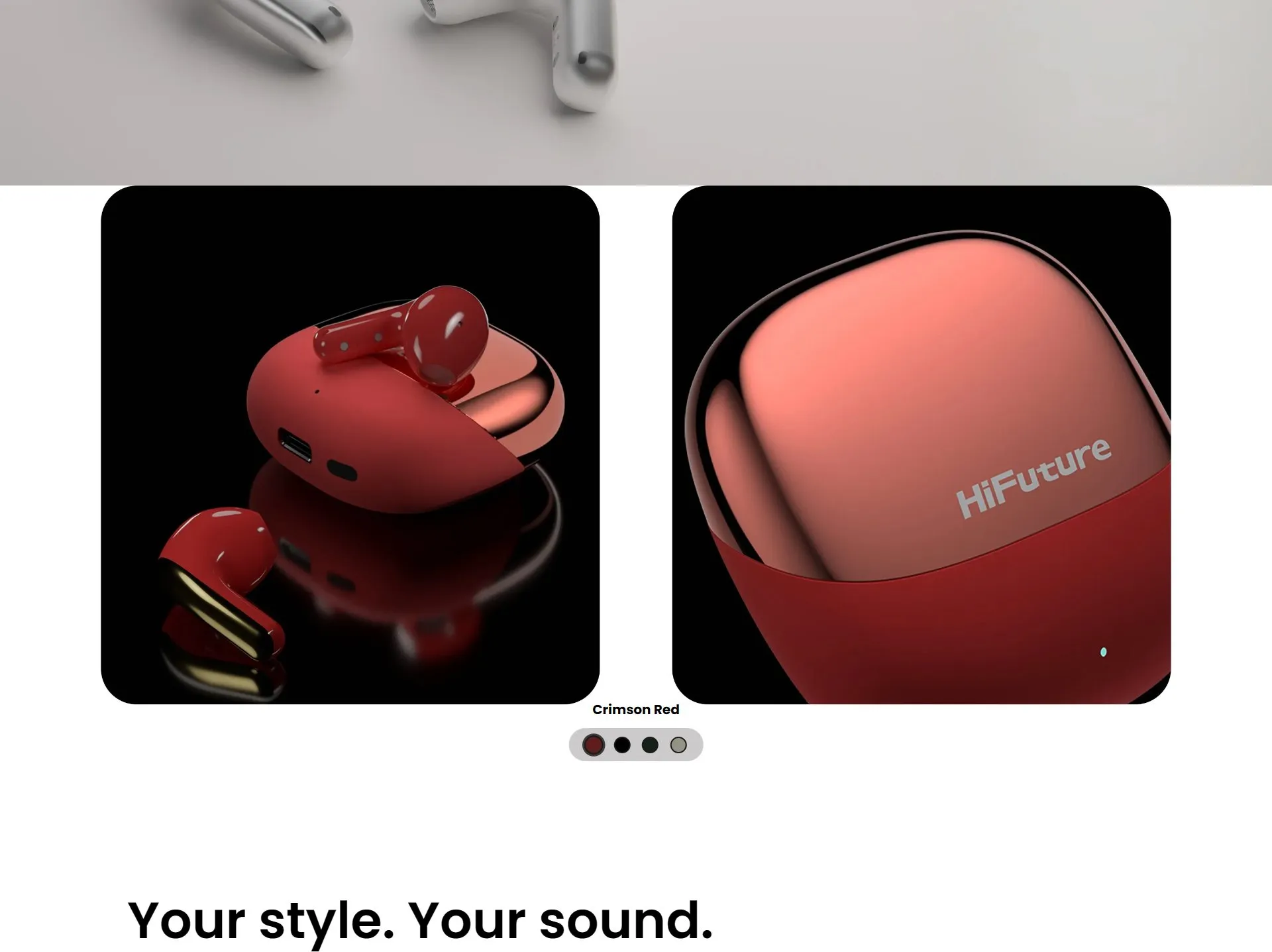 Phụ kiện kèm theo tai nghe HiFuture Chromebuds