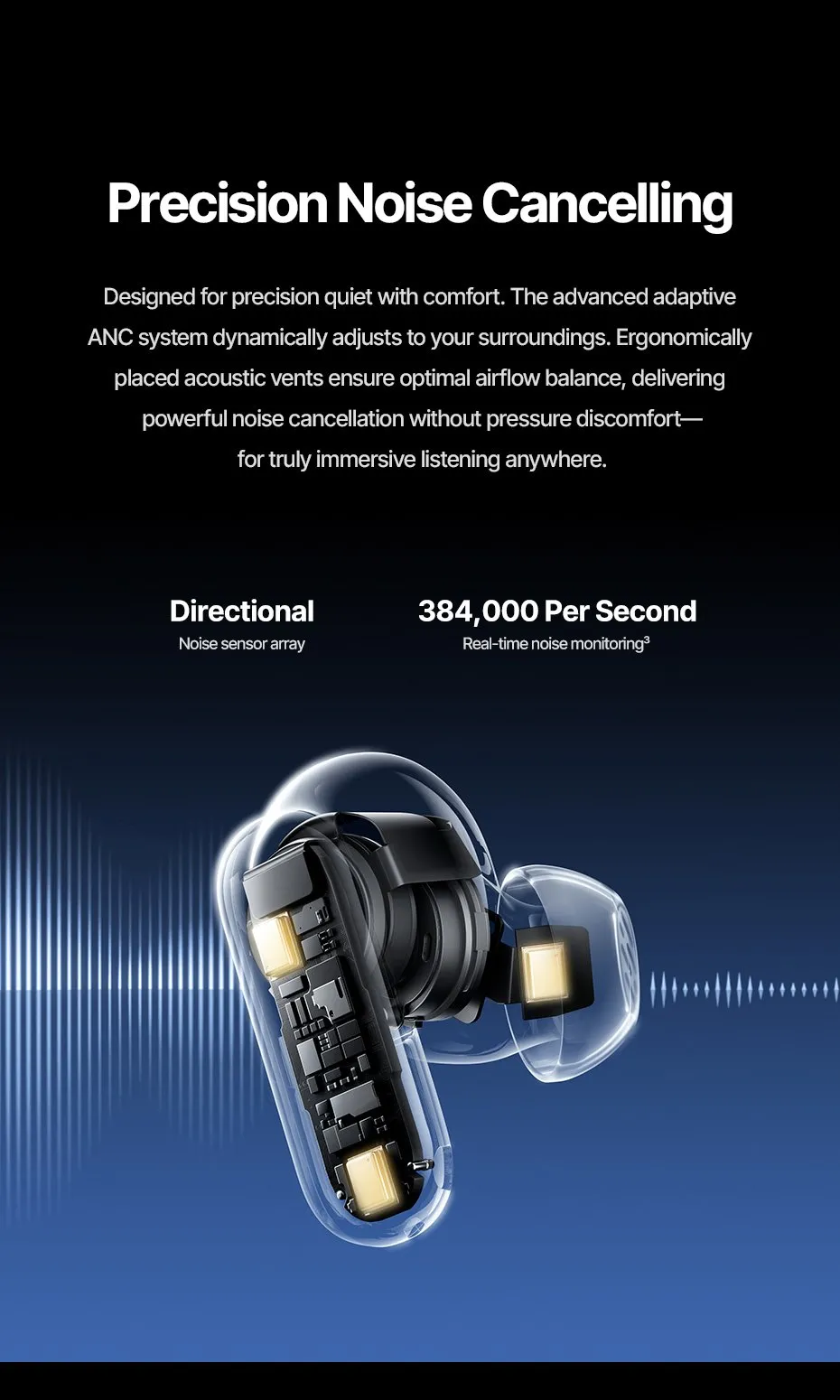 Công nghệ SuperBass 3.0 cho âm trầm mạnh mẽ trên tai nghe Baseus