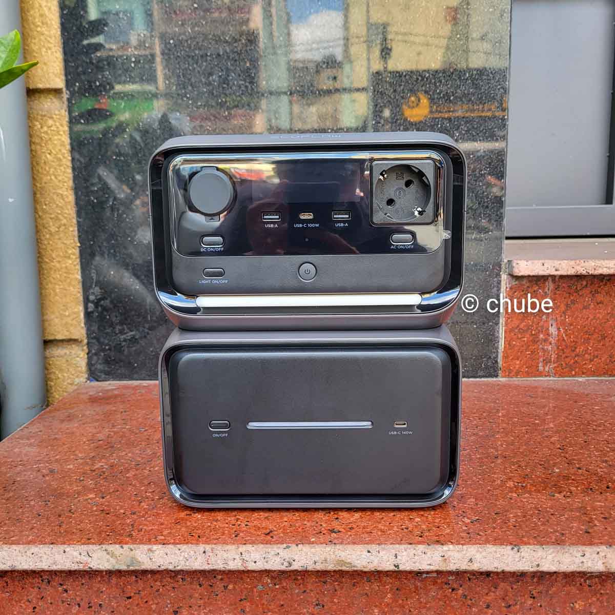 Trạm sạc dự phòng EcoFlow River 3 Max Plus 600W 858Wh tổng thể