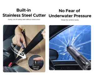 Thiết kế nhỏ gọn của búa thoát hiểm Ugreen LP821 dễ dàng cất giữ