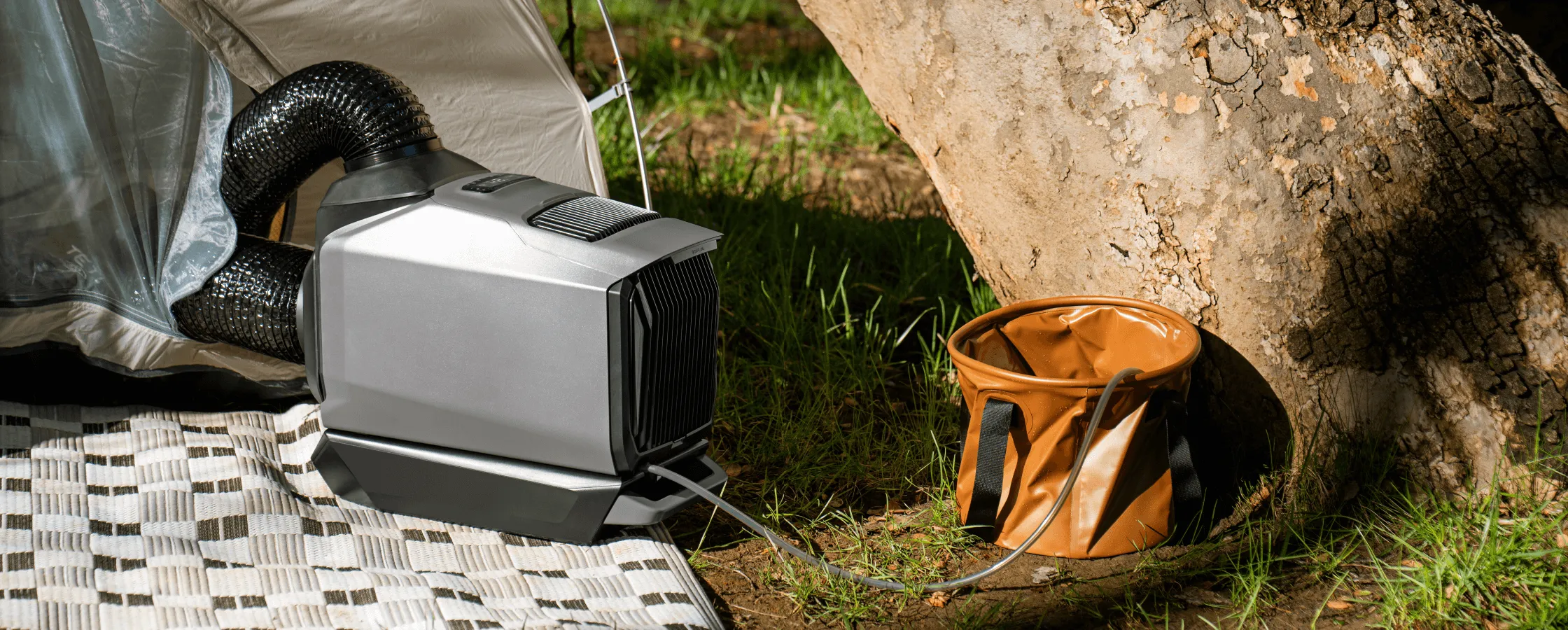 Điều hòa xách tay EcoFlow Wave 3 dễ tháo lắp và vệ sinh