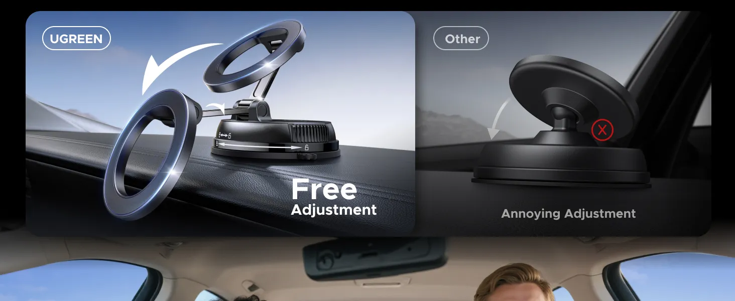 Giá đỡ điện thoại Ugreen 65187 tương thích đa dạng dòng smartphone