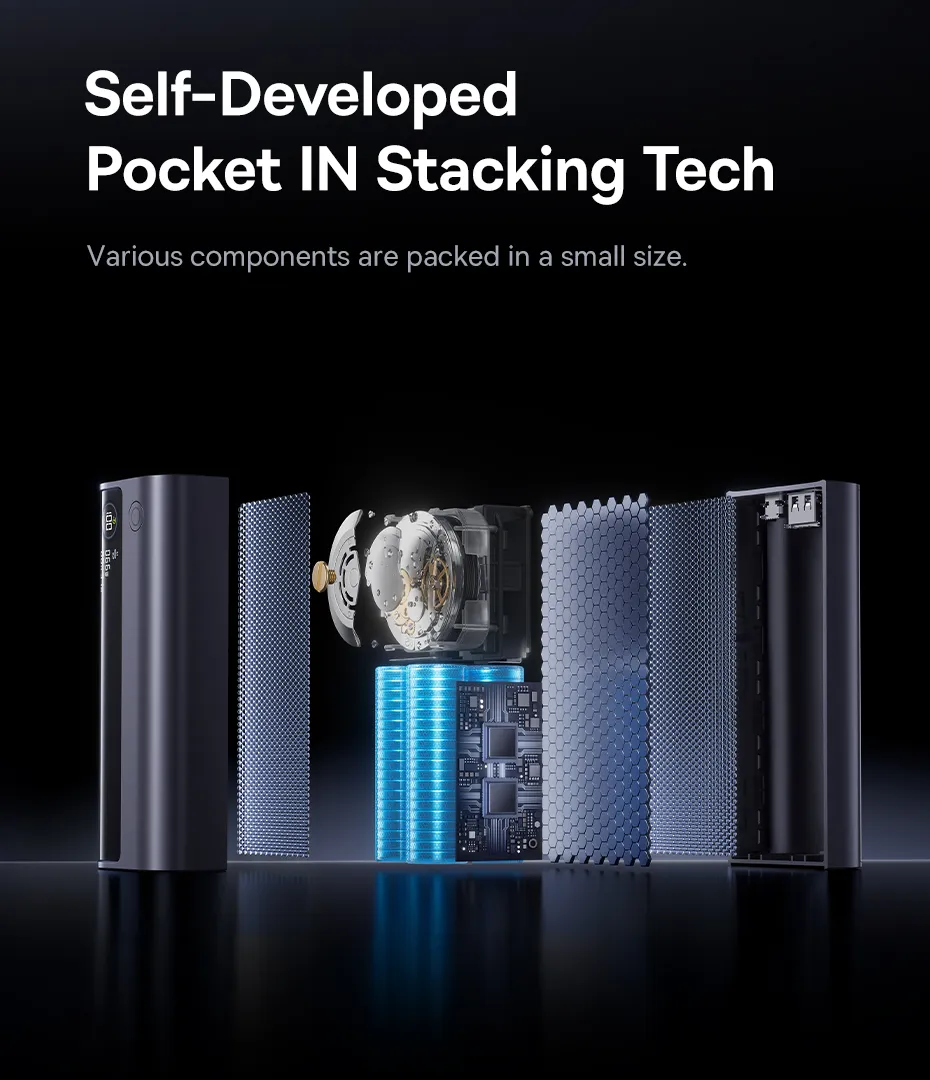 Pin dự phòng Baseus GR11 thiết kế chắc chắn