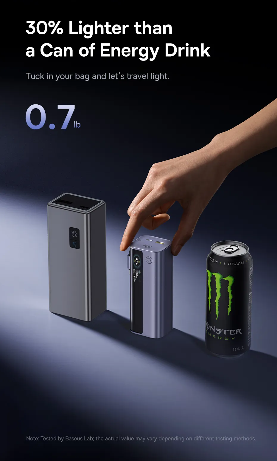 Baseus EnerGeek GR11 trang bị chip bảo vệ