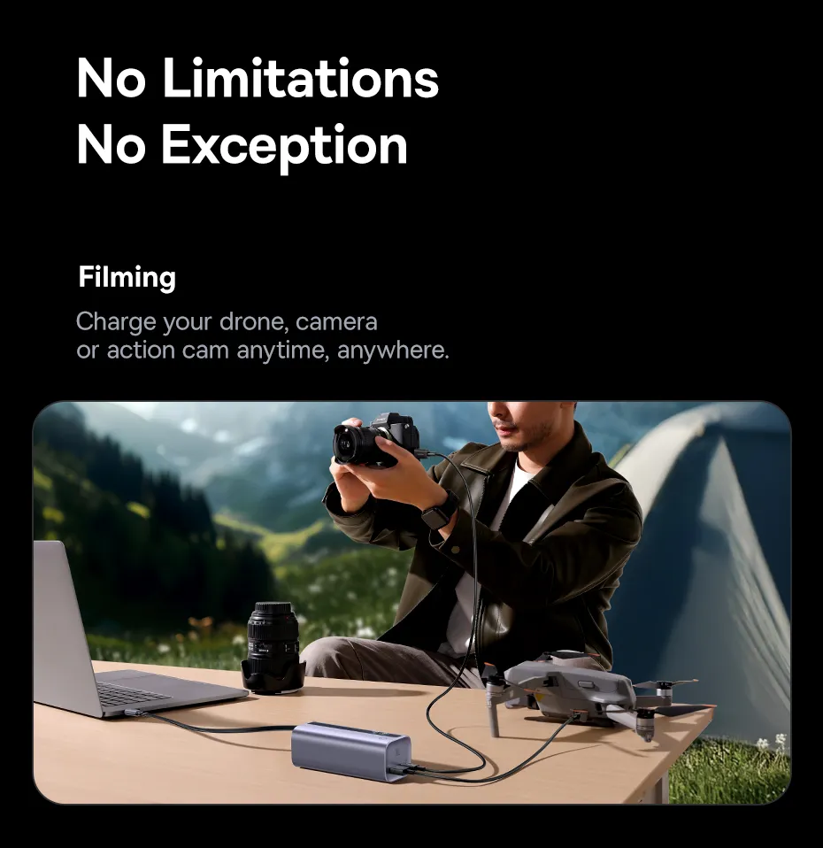 Pin dự phòng Baseus GR11 hoạt động ổn định