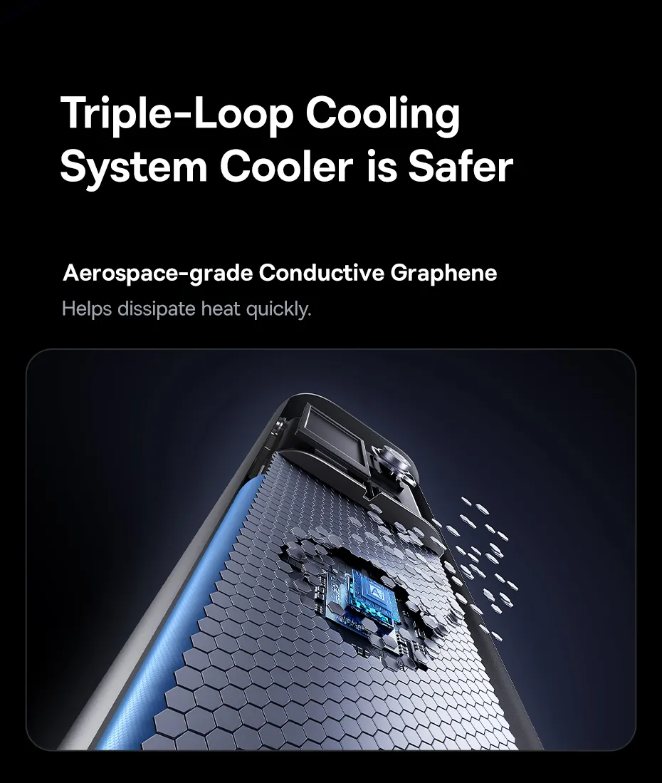 Pin Baseus GR11 dùng cho laptop, tablet, smartphone