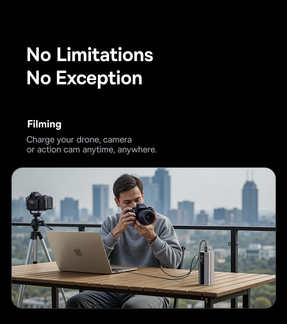 Pin dự phòng Baseus GR11 sạc nhanh laptop và MacBook