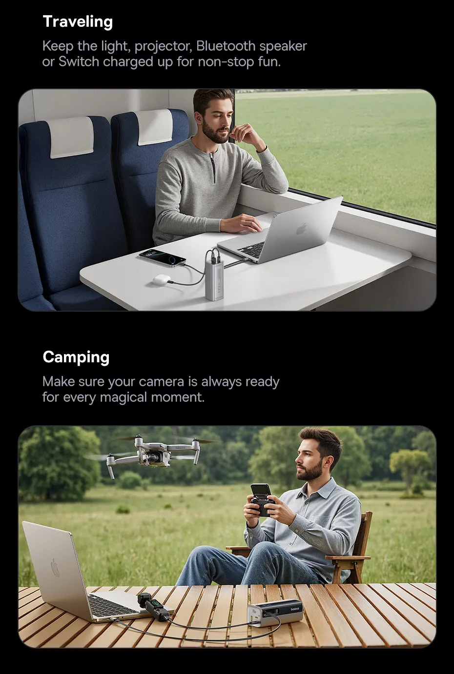 Baseus EnerGeek GR11 hỗ trợ nhiều giao thức sạc nhanh