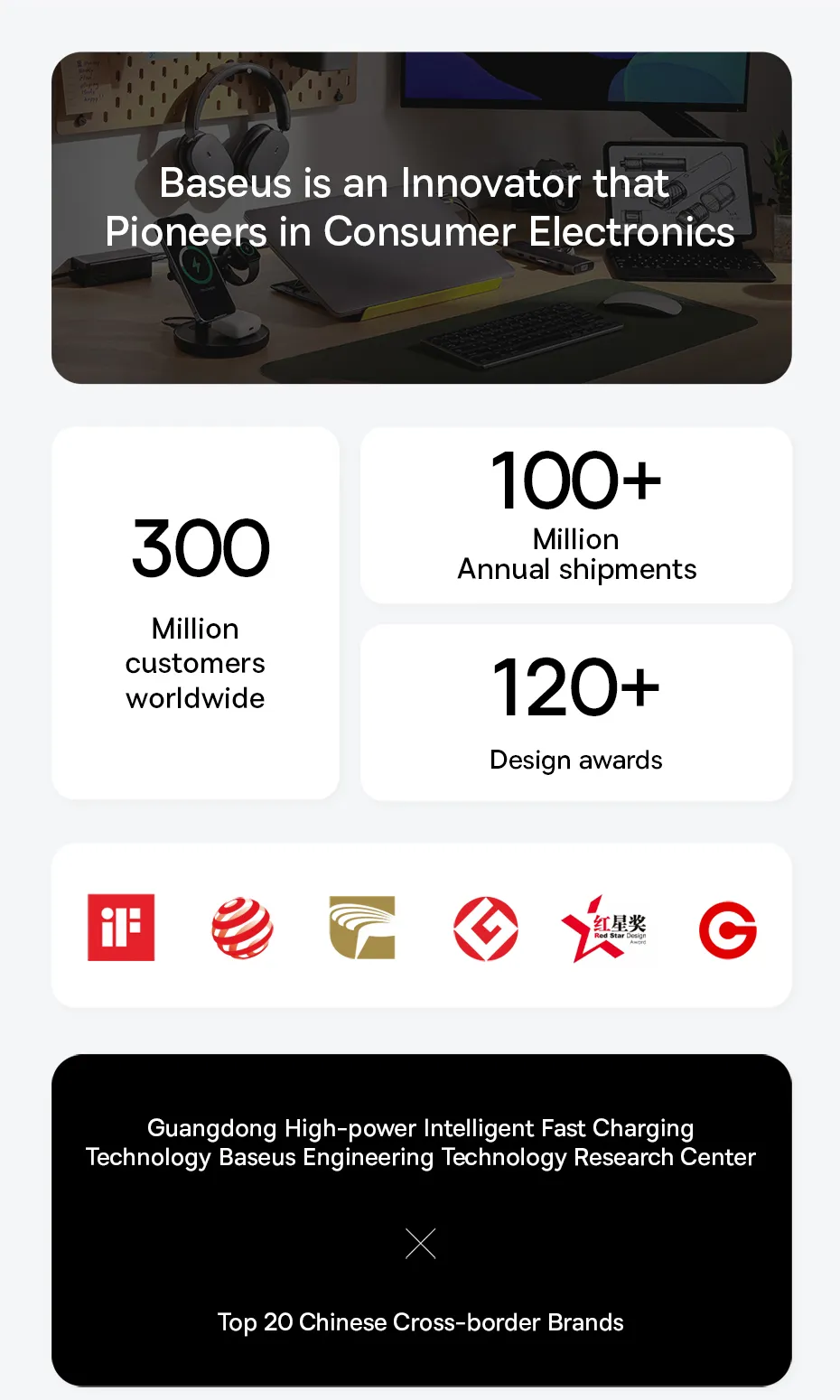 Baseus EnerGeek GR11 chất lượng cao, bền bỉ theo thời gian