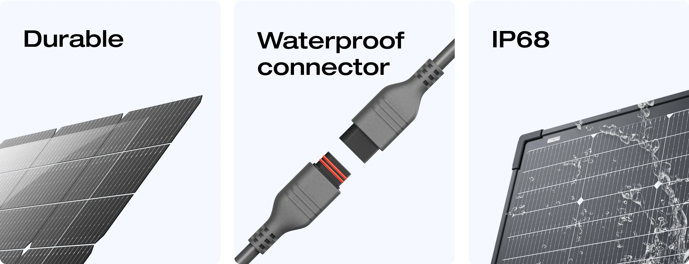 Tấm pin năng lượng mặt trời EcoFlow 125W gấp gọn, tiện mang theo