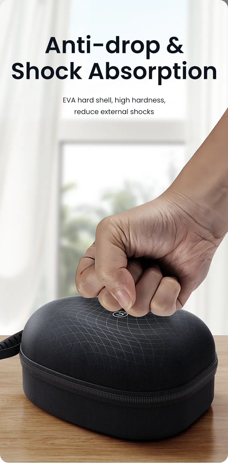 Ảnh minh họa túi USAMS ZB292 đựng vừa tai nghe chụp tai cỡ lớn