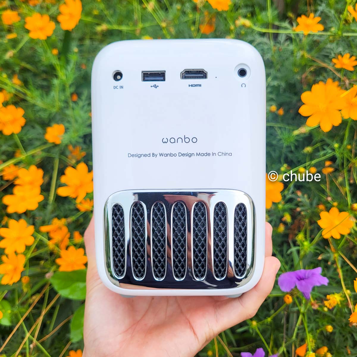 Máy chiếu Wanbo T2R MAX – thiết kế tổng thể sản phẩm