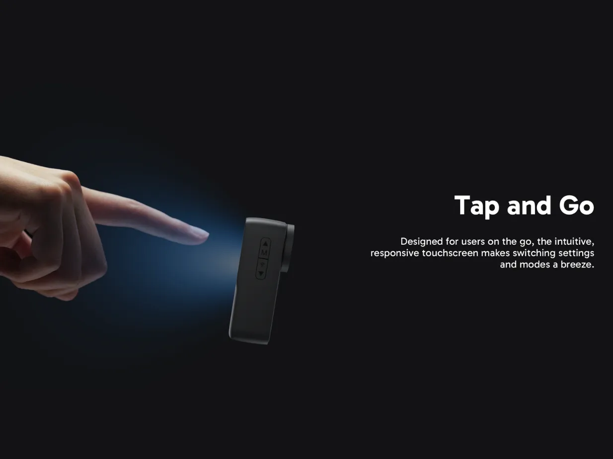 Camera hành động Akaso Keychain 2 – bố trí trên bàn
