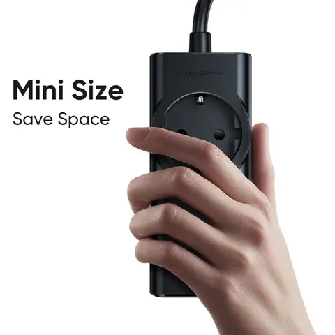 Full box sản phẩm ổ cắm chống sét Mcdodo GaN 70W 4-in-1 chính hãng