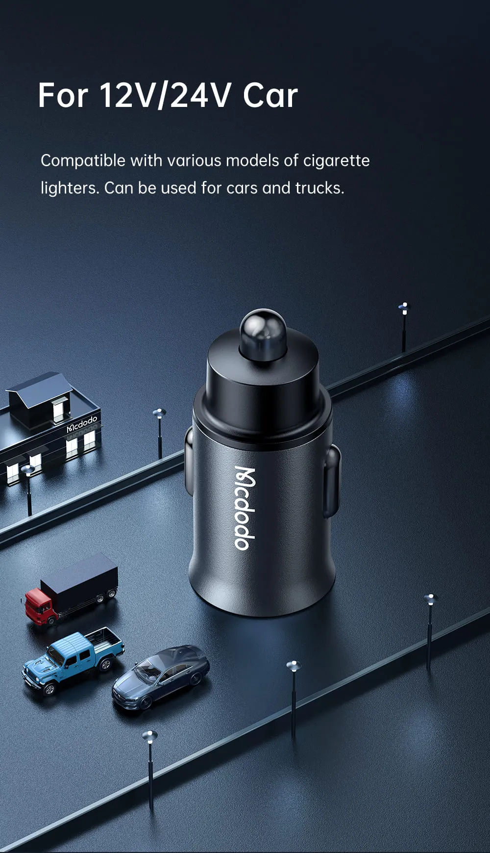 Thông số đầu ra chi tiết trên các cổng sạc Mcdodo